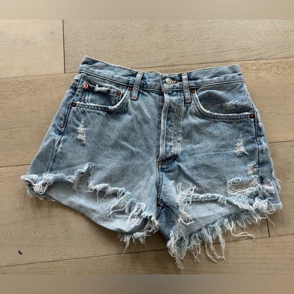 AGOLDE Parker Short Vintage Cut Off Short Womens Size 25 (26) - Picture 5 of 11